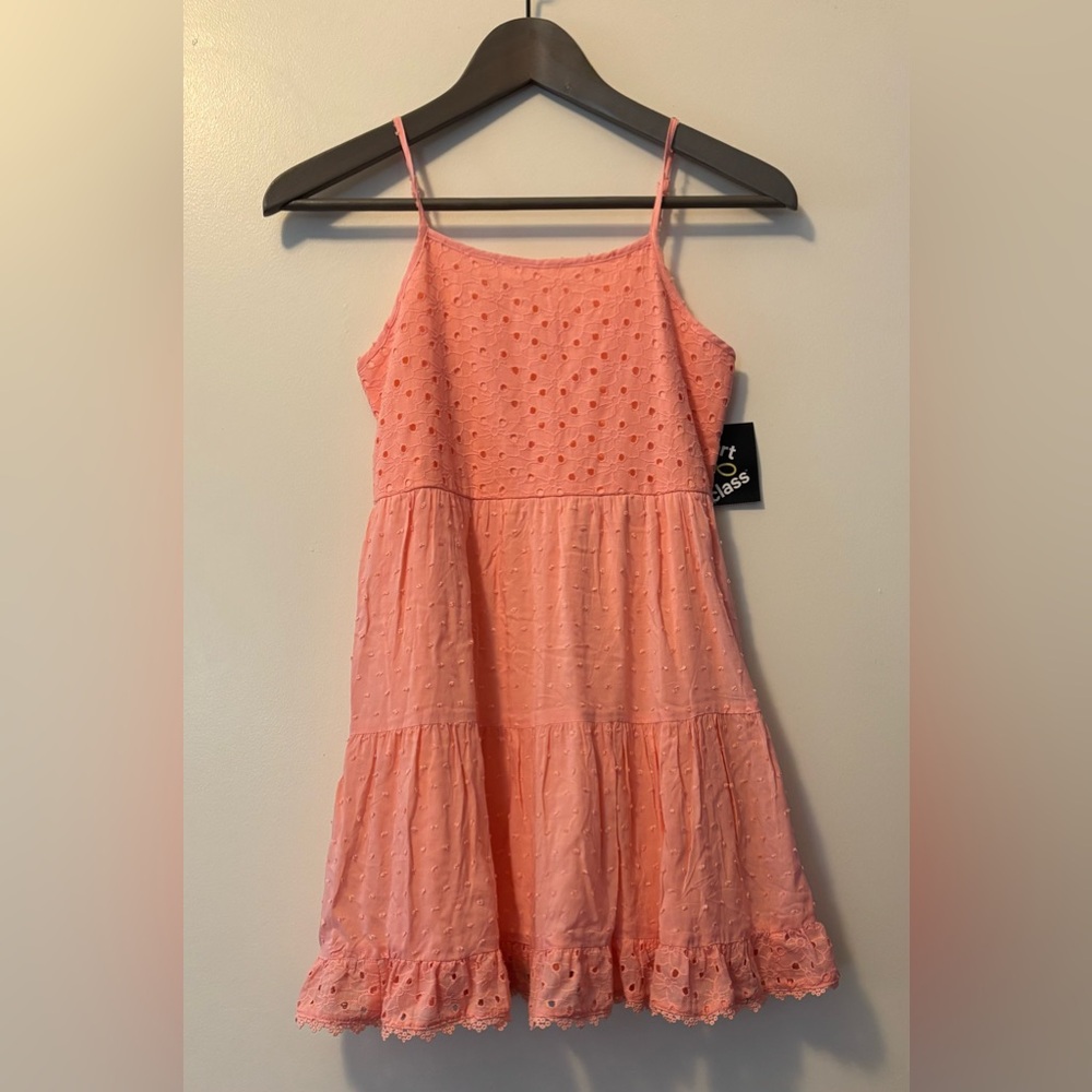 Art Class Girls' Pink Sleeveless Dress